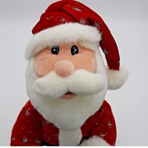 Dancing Santa trimmings Dillards holiday friends Christmas musical singing